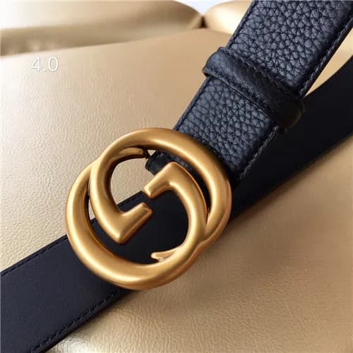 Gucci 2021 Men's Leather Belt,4.0cm,GUBT0172 -… - 1