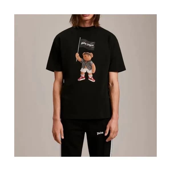 Palm Angels Mm/Wm Logo Cotton Short Sleeved Tshir… - 1