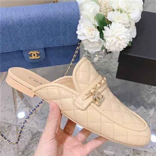 Chanel 2021 Women's Leather Mule,CHAS0608 - 샤넬… - 1