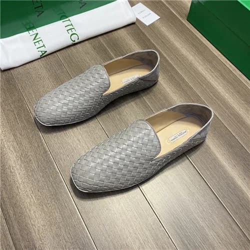 Bottega Veneta 2021 Men's Leather Loafer,BVS03… - 1
