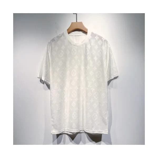Louis vuitton Mm/Wm Logo Short Sleeved Tshirts Wh… - 1