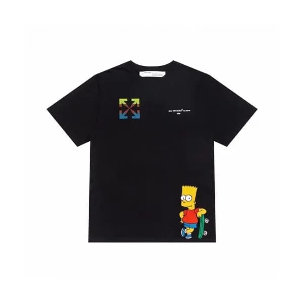 Off-white Mm/Wm Printing Logo Crew - neck Cotton … - 1