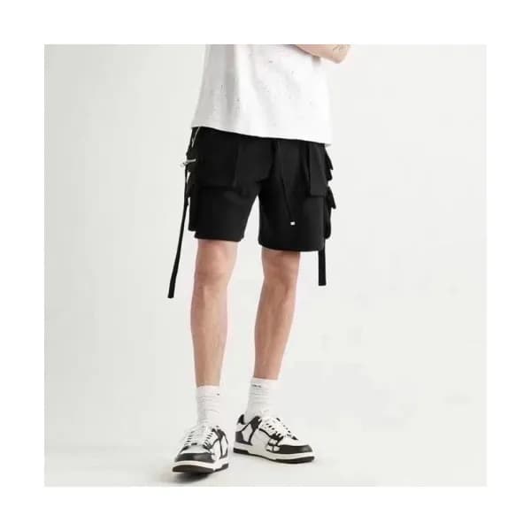 Amiri Mens Casual Half Pants Black - 아미리 2021 남성 캐… - 1