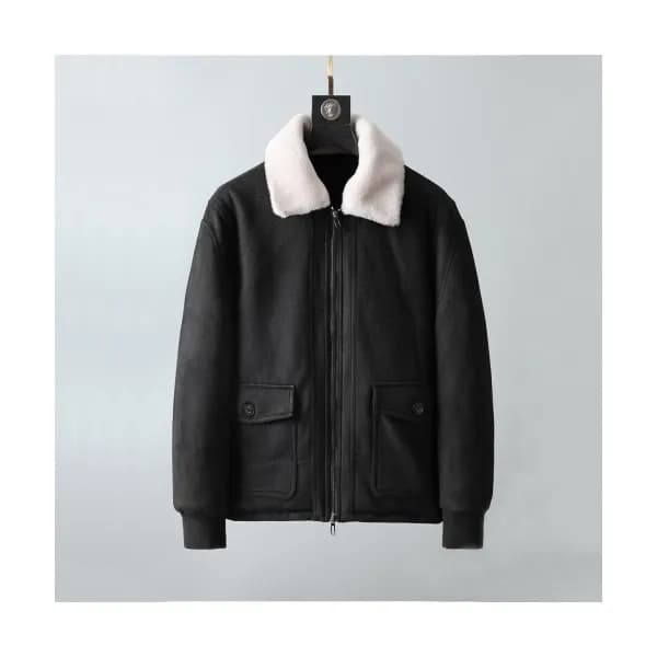 Ermenegildo Zegna Mens Casual Jackets Black - 에르메… - 1