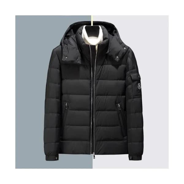 Moncler Mens Casual Duck-down Padding Black - 몽클레…