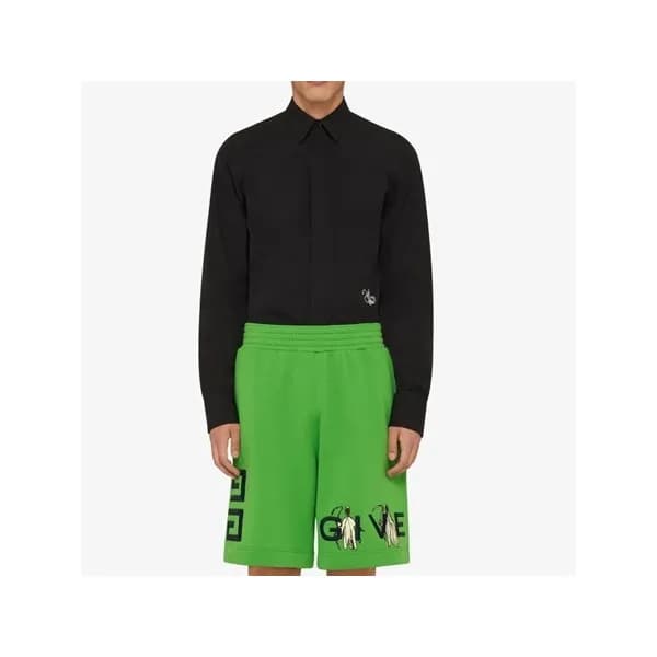 지방시 남성 캐쥬얼 그린 반바지 - Mens Green Half-pants - giv065… - 1
