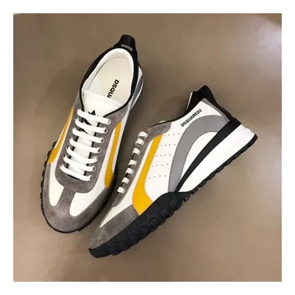 디스퀘어드 남성 트렌디 그레이 스니커즈 - Mens Gray Sneakers - dsq00… - 1