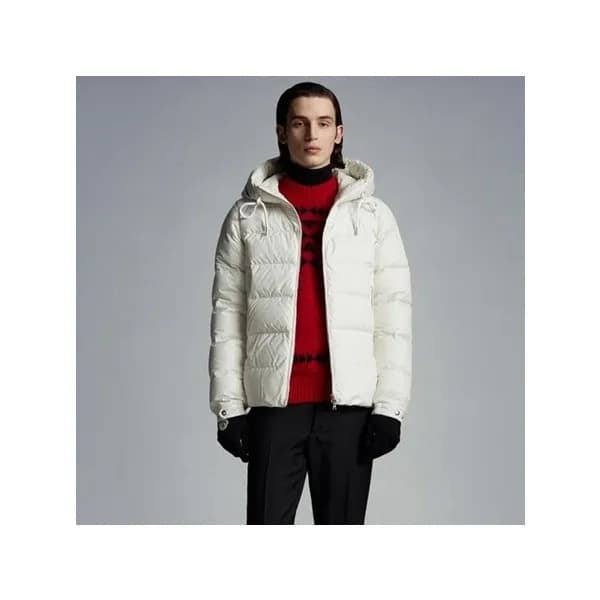 몽클레어 남성 덕다운 화이트 패딩 - Moncler Mens White Padding - … - 1