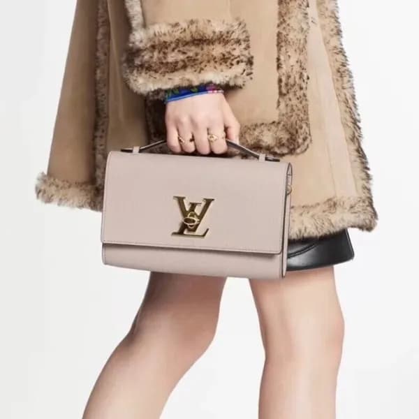 루이비통 여성 베이지 핸드백 - Louis vuitton Womens Hand Bag - … - 1