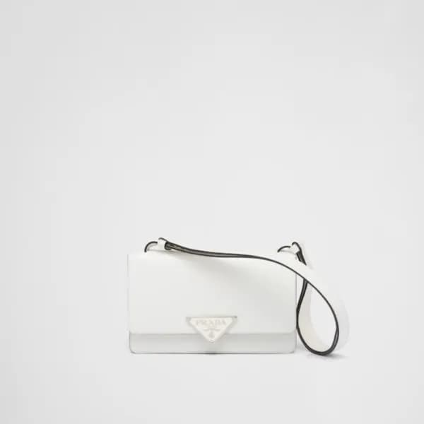 프라다 여성 화이트 숄더백 - Prada Womens White Shoulder Bag -… - 1