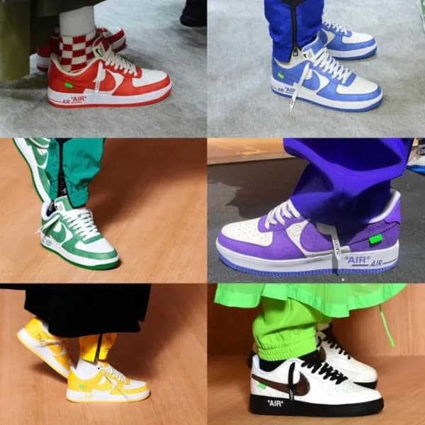 루이비통 남성 퍼플 스니커즈 - Louis vuitton Mens Purple Sneake… - 1