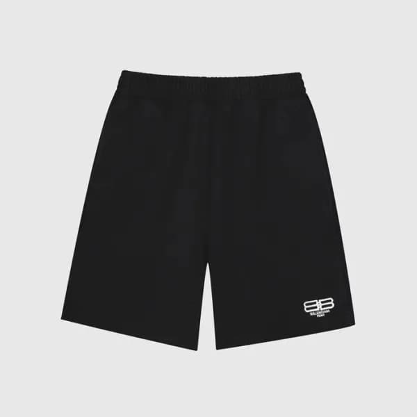 발렌시아가 남성 블랙 반바지 - Balenciaga Mens Black Half-pants… - 1