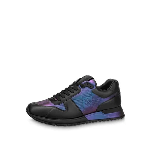 루이비통 남성 블랙 스니커즈 - Louis vuitton Mens Black Sneaker… - 1