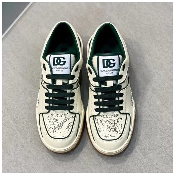 돌체앤가바나 남성 그린 스니커즈 - Dolc& Gabbana Mens Green Sneak… - 1