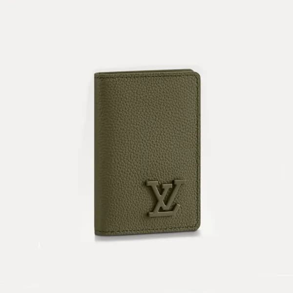 루이비통 남/녀 카키 반지갑 - Louis vuitton Unisex Khaki Walle… - 1