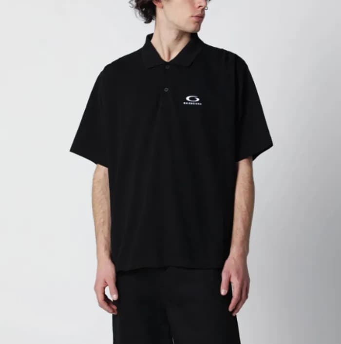 발렌시아가 남성 폴로 반팔 티셔츠 - Balenciaga Mens Polo Tshirt -… - 1
