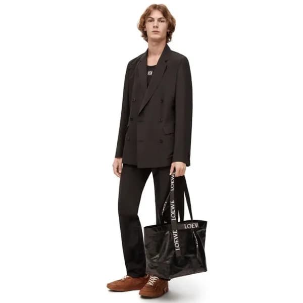 로에베 남/녀 블랙 숄더백 - Loewe Unisex Black Shoulder Bag -… - 1