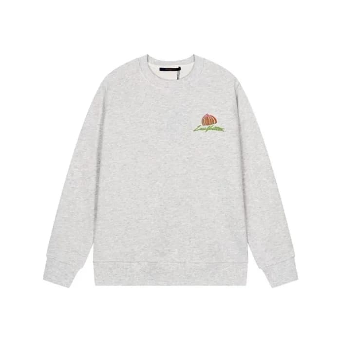 루이비통 남성 그레이 맨투맨 - Louis vuitton Mens Gray Tshirts … - 1