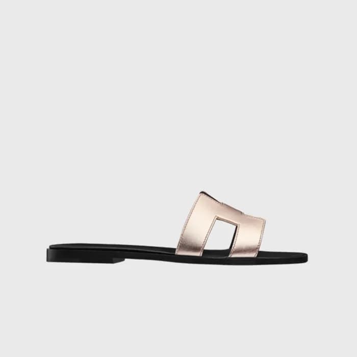 에르메스 여성 오란 샌들 【매장-150만원대】 - Hermes Womens Silver S… - 1