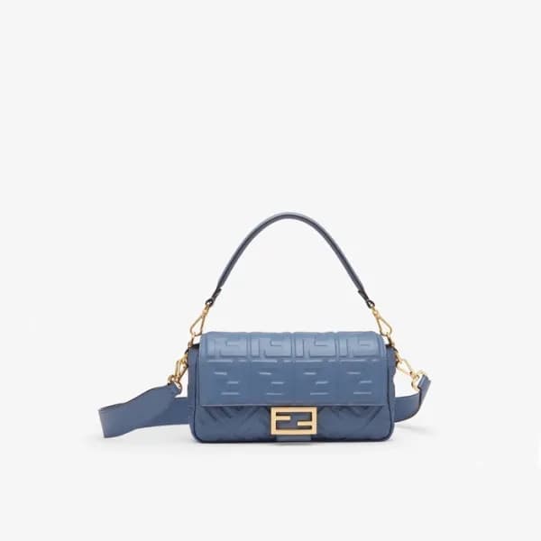 펜디 여성 블루 크로스백 - Fendi Womens Blue Cross Bag - fe54… - 1