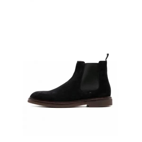 브루넬로쿠치넬리 남성 블랙 부츠 - Brunello Cucinelli Mens Black … - 1