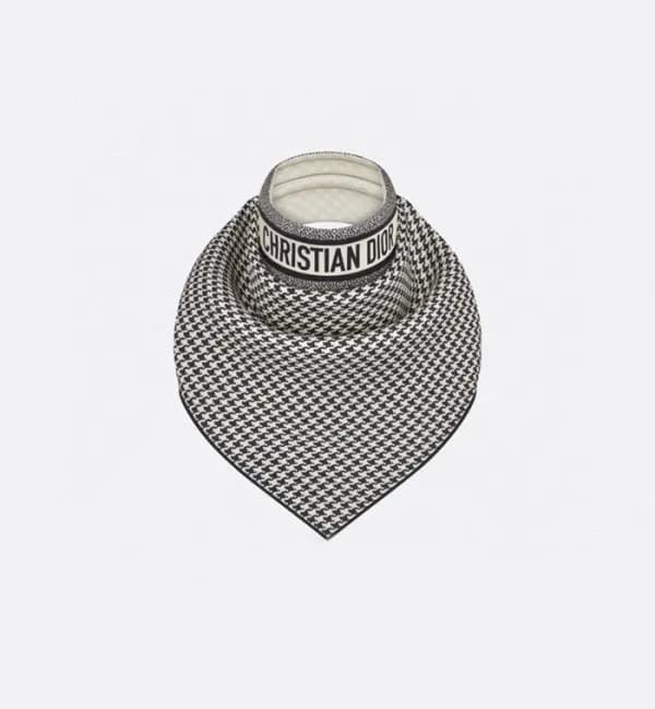 디올 여성 블랙 스카프 - Dior Womens Black Scarf - di884x - 1