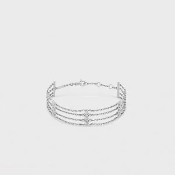 셀린느 여성 골드 팔찌 - Celine Womens Gold Bangle - acc1282… - 1