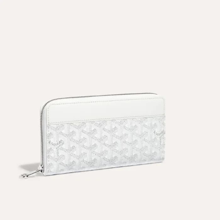 고야드 남/녀 마티뇽 화이트 지갑 GM - Goyard Unisex Matignon Lon… - 1