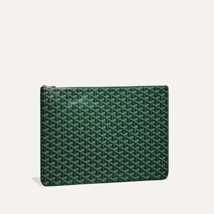고야드 남/녀 그린 세나 클러치 MM/MGM/GM - Goyard Unisex Senat … - 1