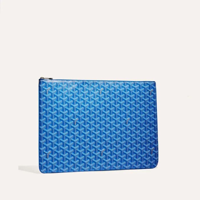 고야드 남/녀 블루 세나 클러치 MM/MGM/GM - Goyard Unisex Senat … - 1