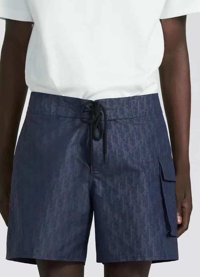 디올 남성 네이비 반바지 - Dior Mens Navy Half-pants - dic876… - 1