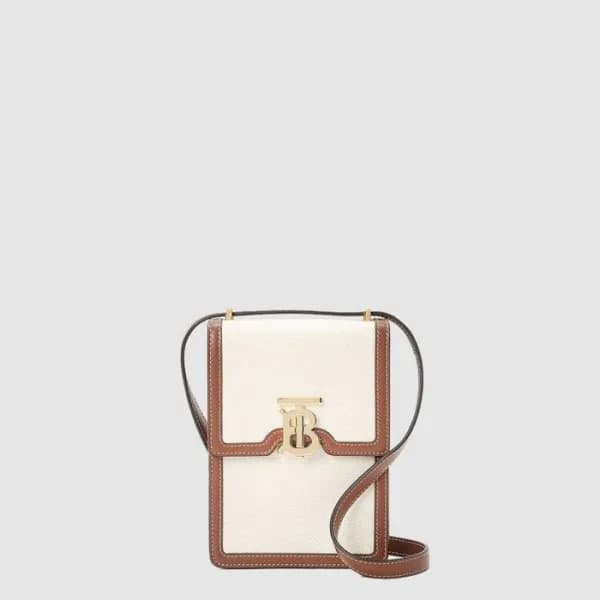 버버리 남/녀 로빈 폰 케이스 - Burberry Unisex Robin Phone Bag… - 1