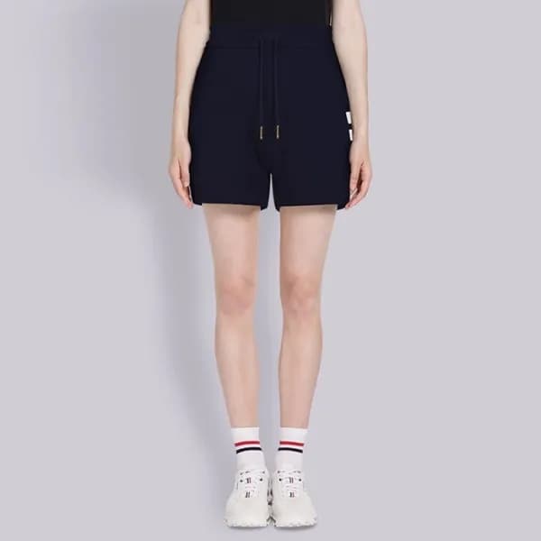 톰브라운 여성 네이비 반바지 - Thom Browne Womens Half-pants - … - 1