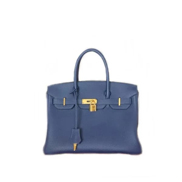 매장판 에르메스 여성 딥 블루 버킨백 - Hermes Womens Deep Blue Bir… - 1