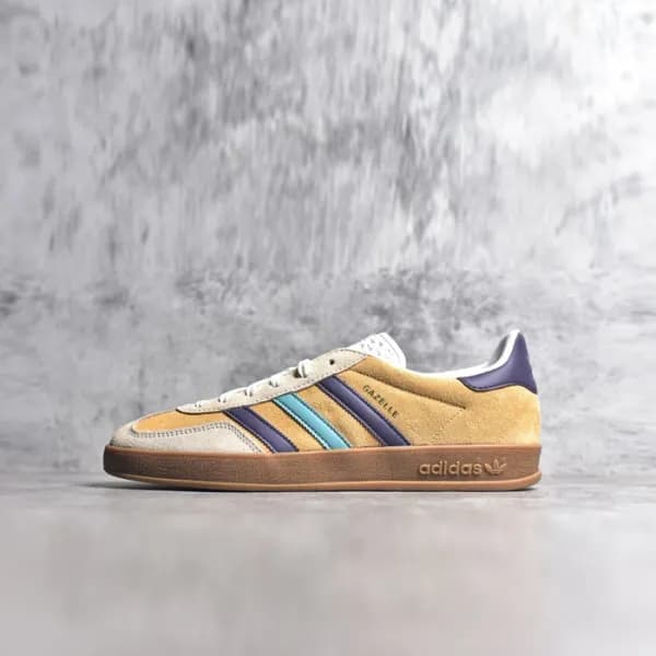 아디다스 남/녀 가젤 인도어 스니커즈 - Adidas Unisex Gazelle Indoo… - 1
