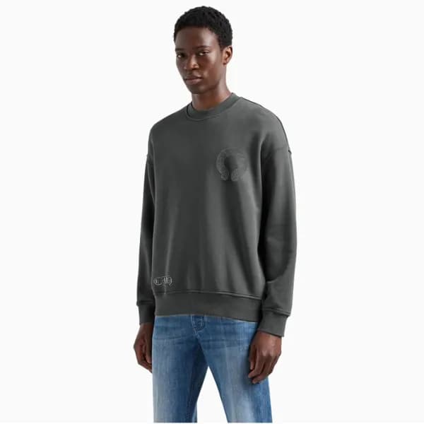 크롬하츠 남성 라운드 맨투맨 - Chrome Hearts Mens Round Tshirt … - 1