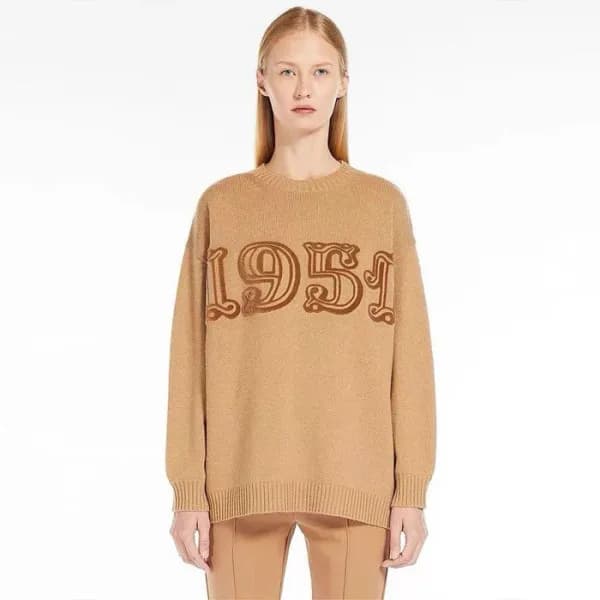 막스마라 여성 크루넥 스웨터 - Maxmara Womens Crew-neck Sweater… - 1