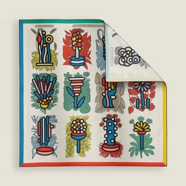 에르메스 여성 양면 스카프 - Hermes Womens Silk Scarf - acc393… - 1