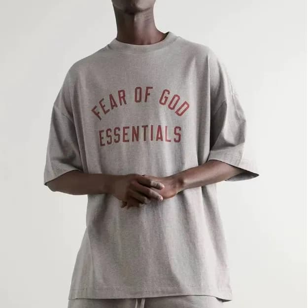 피어오브갓 남성 반팔 티셔츠 - Fear of god Mens Round Tshirts -… - 1