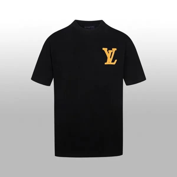 루이비통 남성 라운드 반팔 티셔츠 - Louis vuitton Mens Round Tshi… - 1