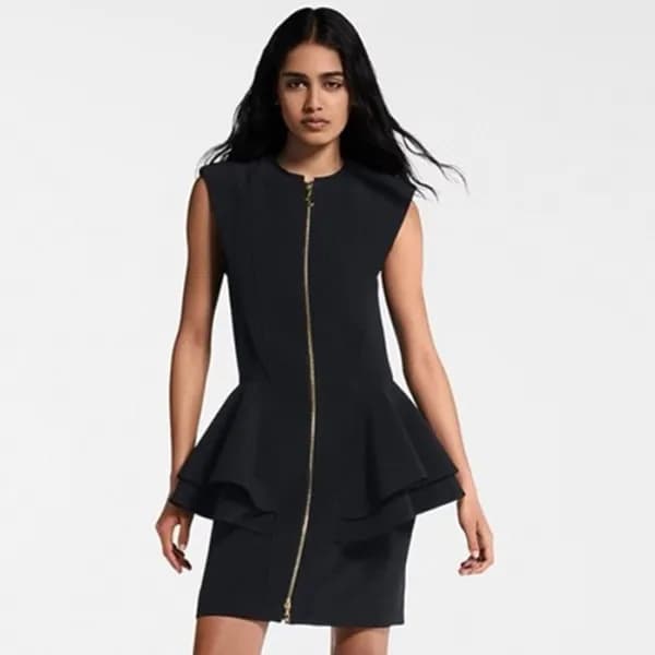 루이비통 여성 캐디 드레스 - Louis vuitton Womens Button Detai… - 1