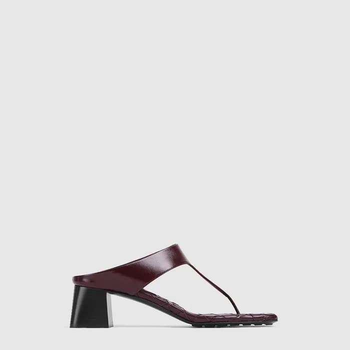 보테가베네타 여성 마렐라 T 스트랩 - Bottaga veneta Womens Marell… - 1