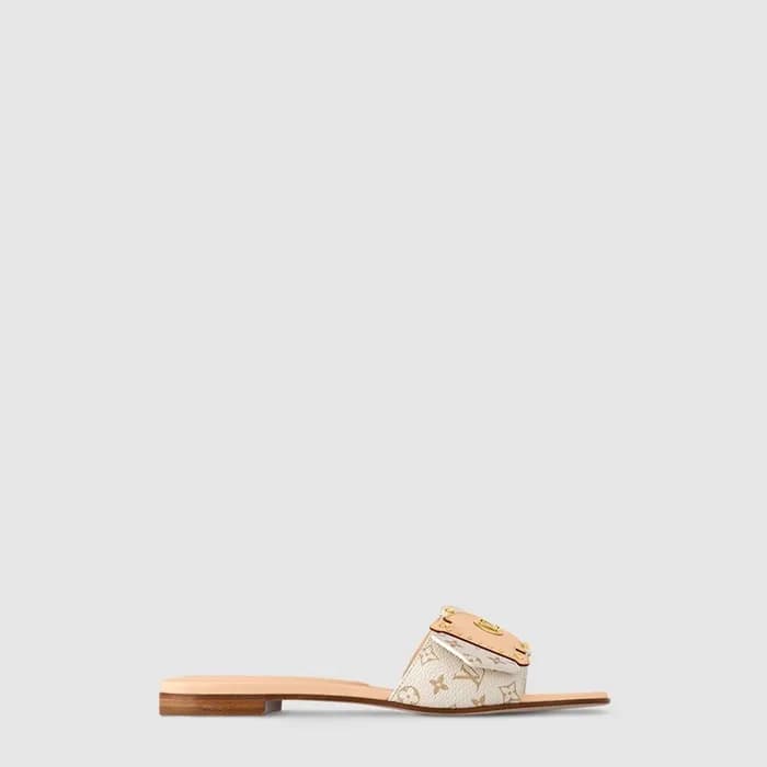 루이비통 여성 LV 프레임 플랫 뮬 - Louis vuitton Womens LV Fram… - 1