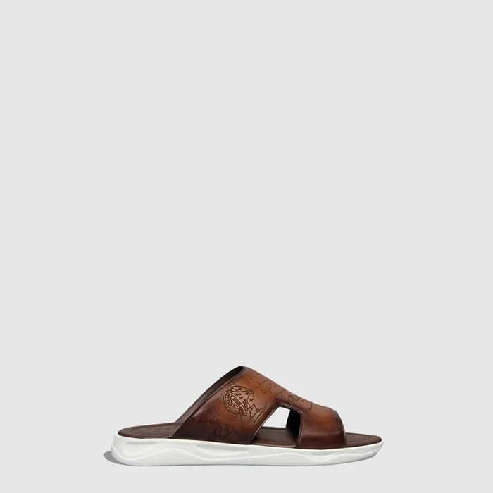 벨루티 남성 쉐도우 레더 샌들 - Berluti Mens Shadow Leather San… - 1