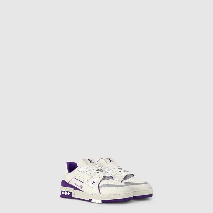루이비통 남/녀 트레이너 스니커즈 - Louis vuitton Unisex Trainer … - 1