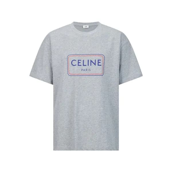 셀린느 남성 반팔 티셔츠 - Celine Mens Round Tshirt - cec1270… - 1