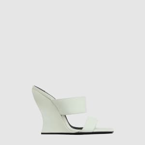 알라이아 여성 웨이브 스웨이드 뮬 - Alaia Womens Wave Suede Mule …