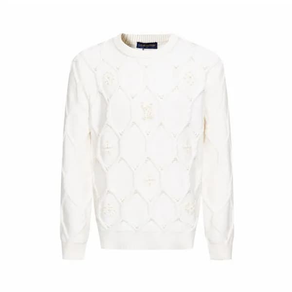 루이비통 남성 라운드 스웨터 - Louis vuitton Mens Round Sweater… - 1