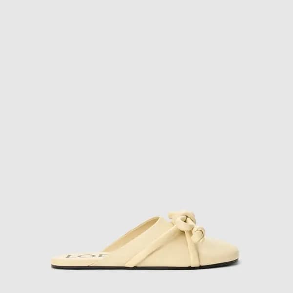 로에베 여성 플라멩코 노트 뮬 - Loewe Womens Flamenco Knot Mule… - 1