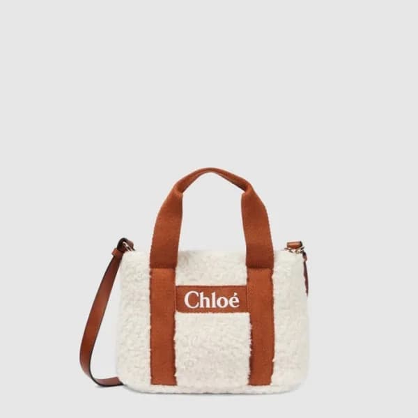 끌로에 여성 우디 스웨이드 토트 백 - Chloe Womens Woody Suede Tot… - 1
